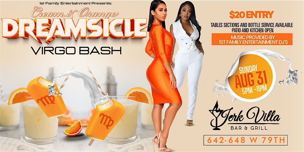 Cream And Orange Dreamsicle Virgo ♍️ Bash, 31 August | Event in Chicago | AllEvents