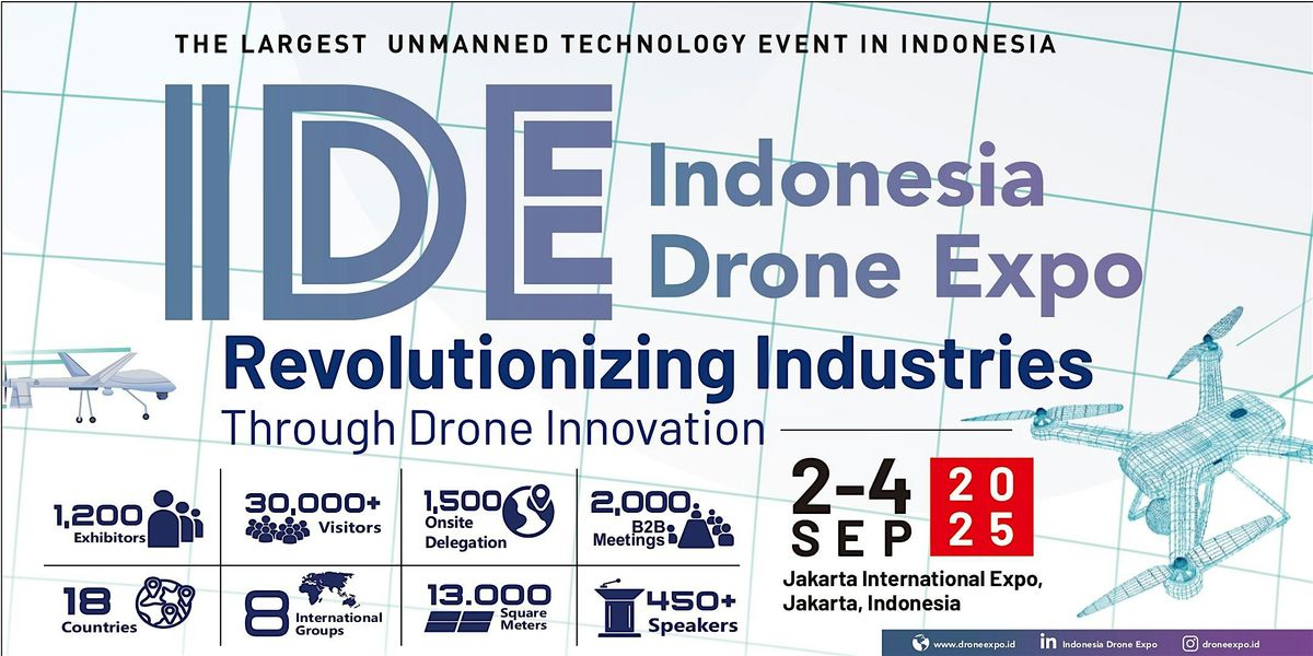 Indonesia Drone Expo | Event in Kec. Kemayoran | AllEvents