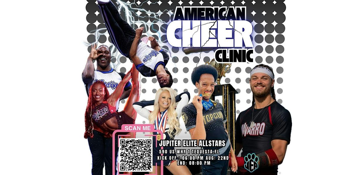 AMERICAN CHEER CLINIC, 22 August | Event in Tequesta | AllEvents