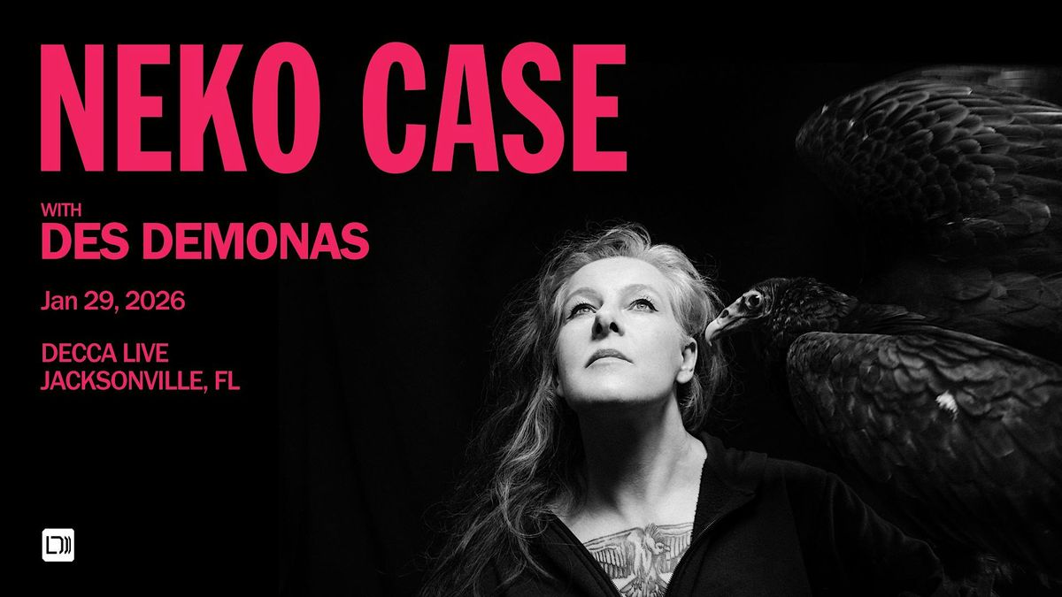 NEKO CASE Neon Grey Midnight Green Tour at Decca Live  | Thurs 01.29.26, 29 January | Event in Jacksonville