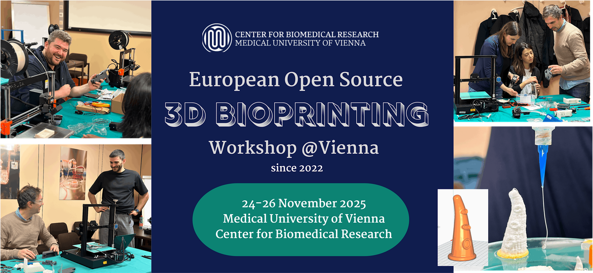 Open Source 3D Bioprinting Workshop - Winter 25 - Vienna, 24 November | Event in Wien | AllEvents