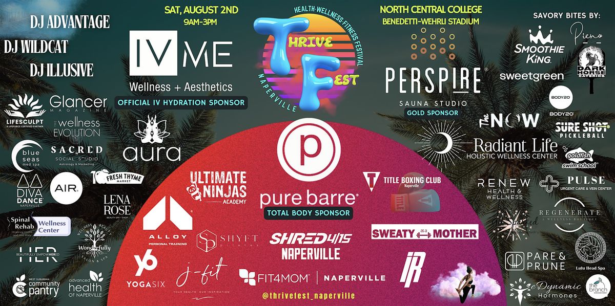 THRIVEFest: Naperville AUGUST 2nd, 2025, 2 August | Event in Naperville | AllEvents