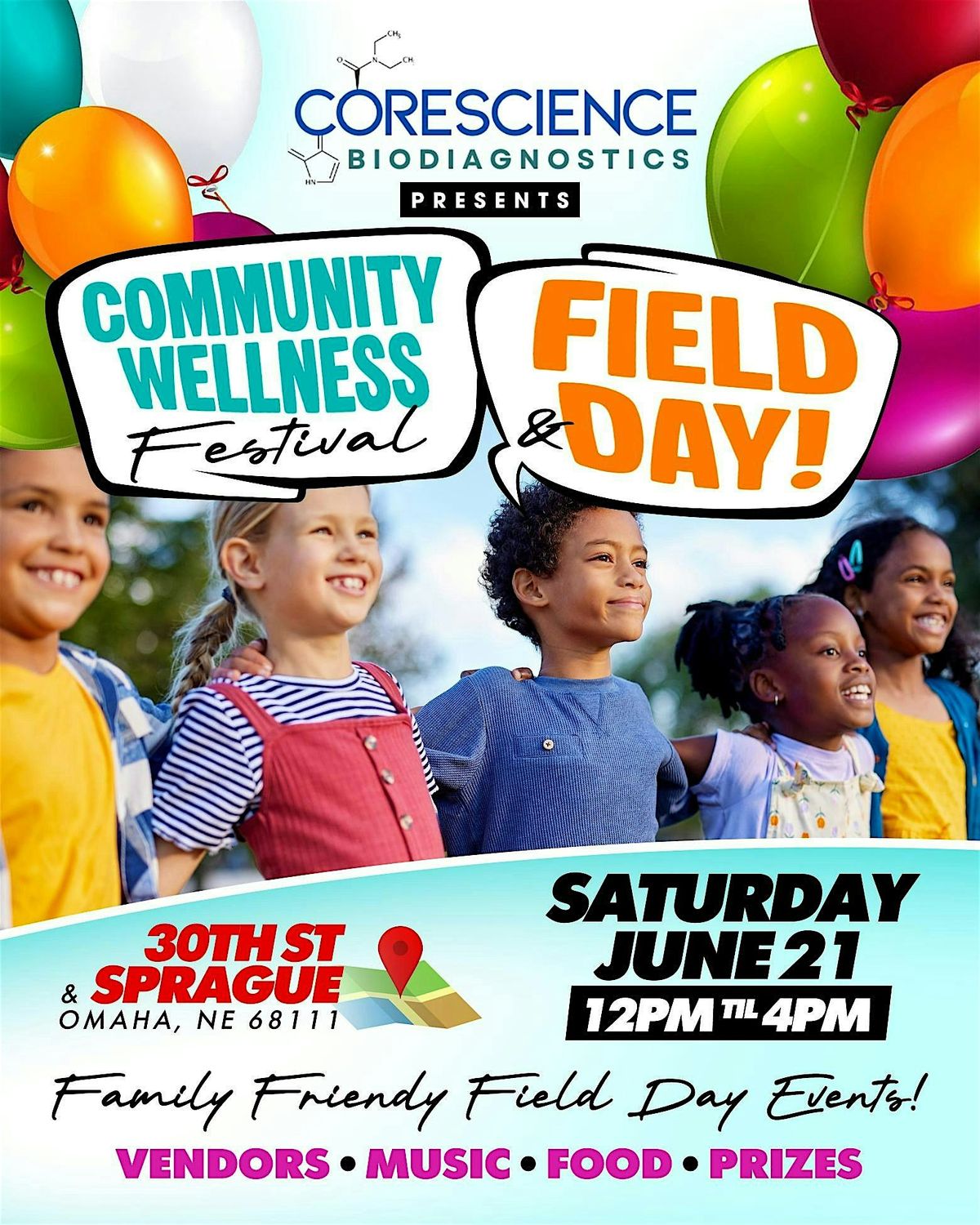 CoreScience Juneteenth  Community  Wellness Festival & Field Day | Event in Omaha | AllEvents