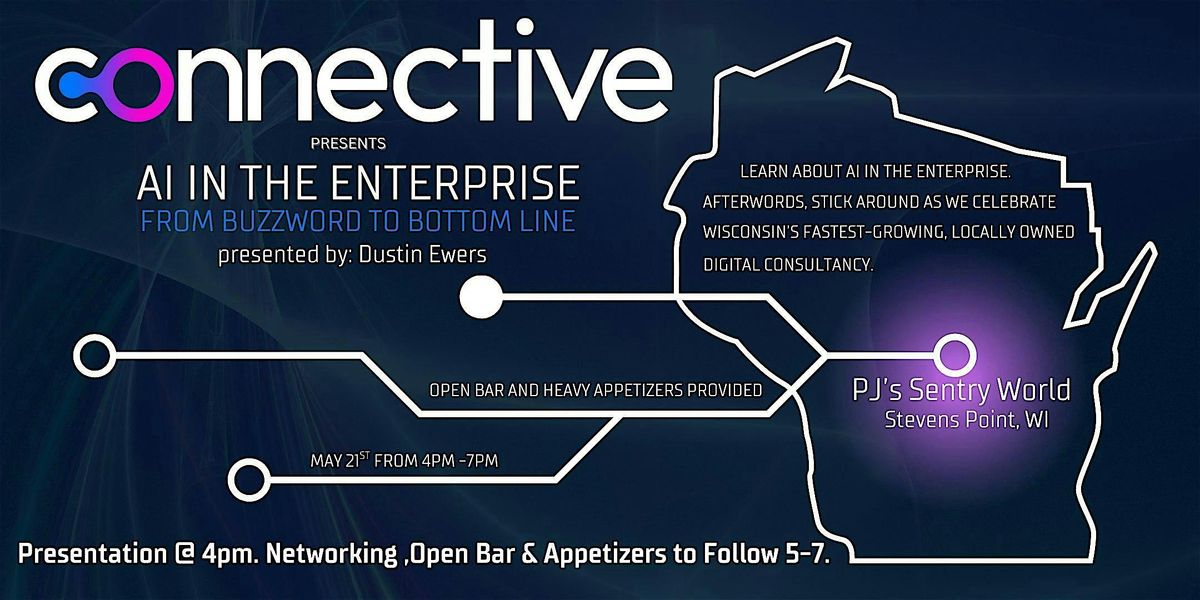 AI in the Enterprise - From Buzzword to Bottom Line, 21 May | Event in Stevens Point | AllEvents