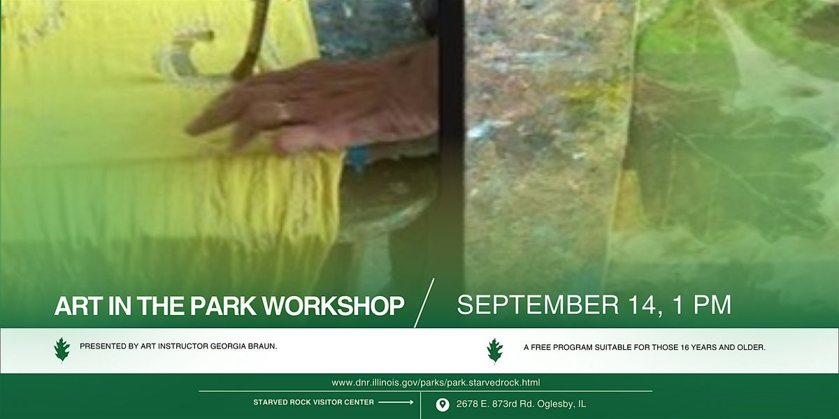 Art in the Park Workshop, 14 September | Event in Oglesby | AllEvents