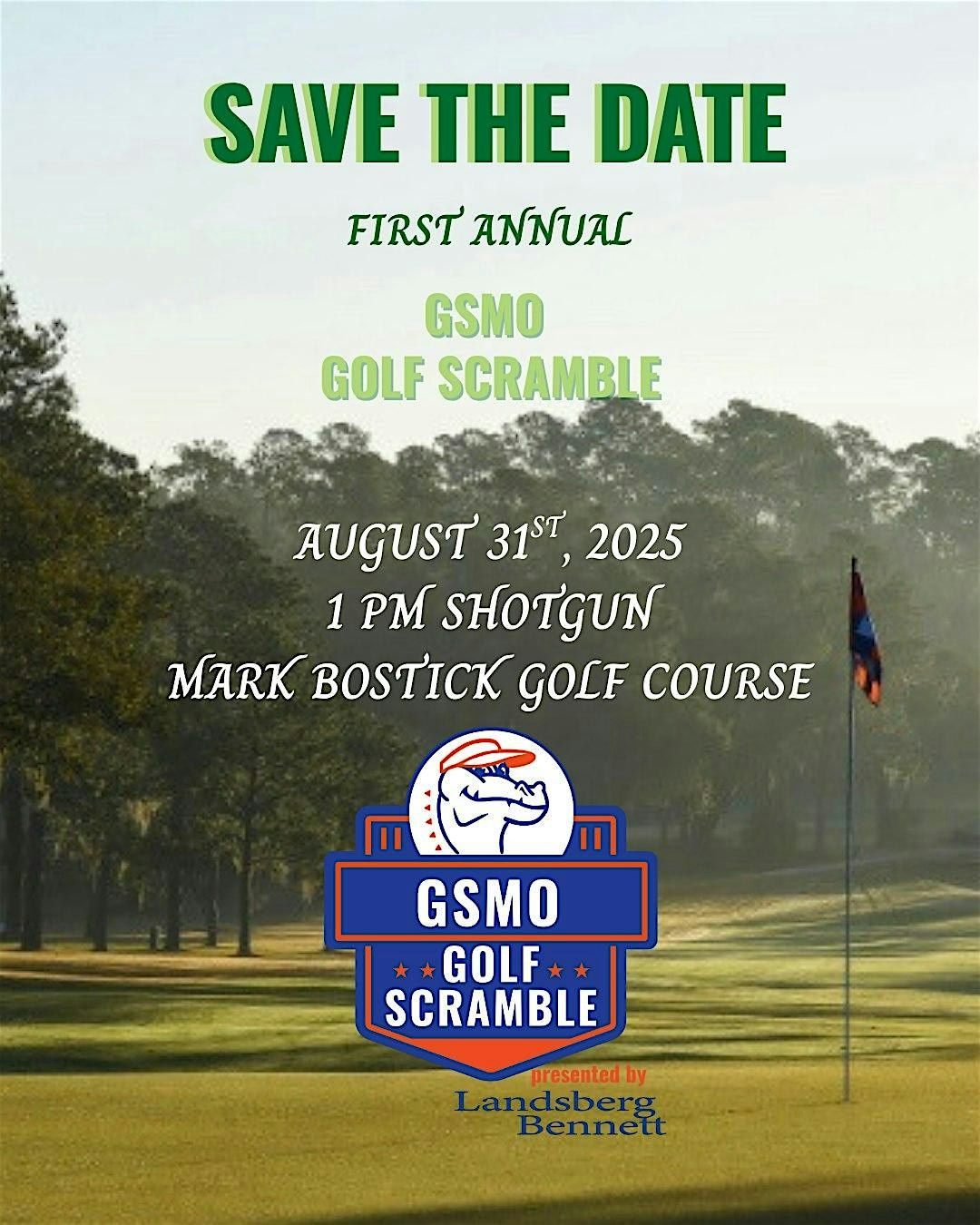 GSMO Golf Scramble Presented by Landsberg Bennett, 31 August | Event in Gainesville | AllEvents