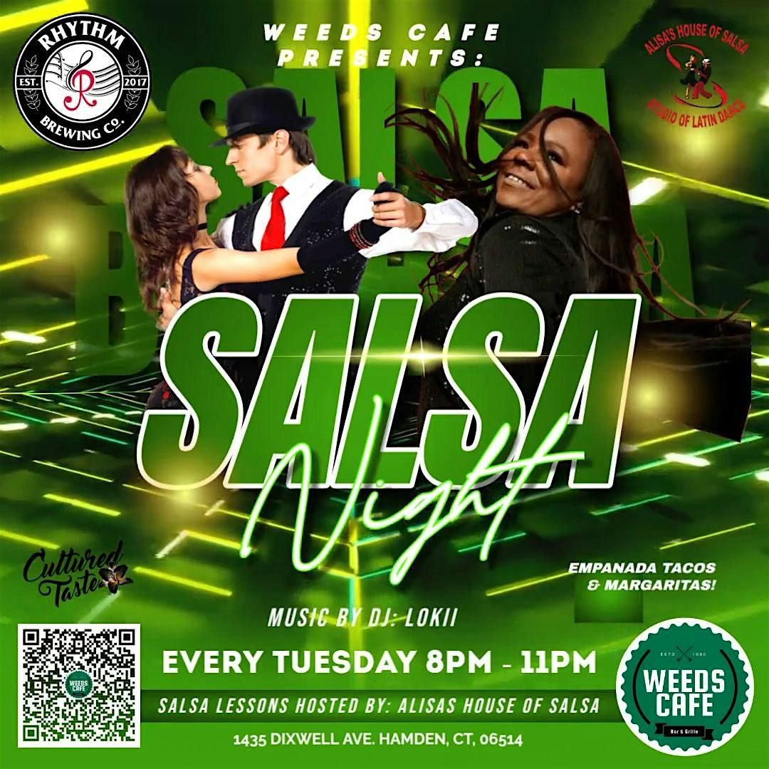 Tuesday Salsa Lessons @Weeds Cafe | Event in Hamden | AllEvents