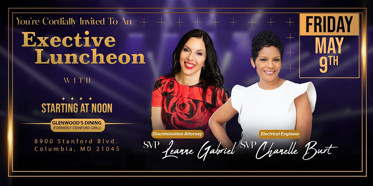 Executive Luncheon with Leanne Gabriel, 9 May | Event in Columbia | AllEvents