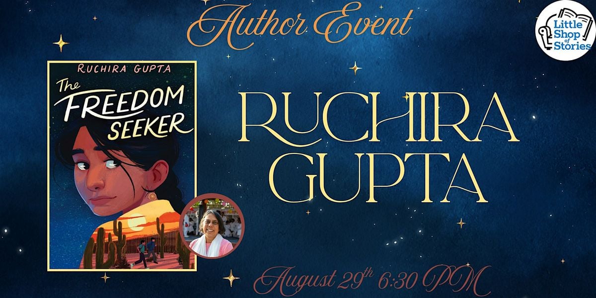 Ruchira Gupta - The Freedom Seeker!, 29 August | Event in Decatur | AllEvents