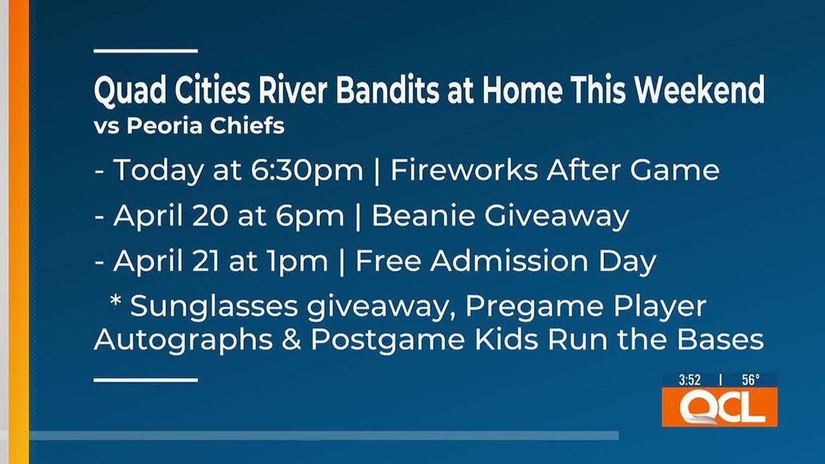 Peoria Chiefs at Quad Cities River Bandits | Event in Davenport | AllEvents