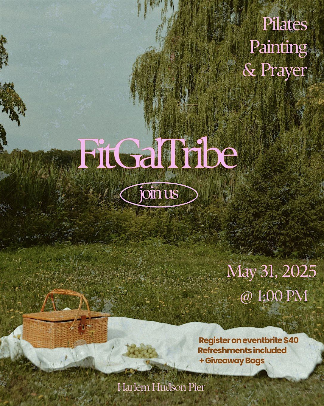Pilates, Painting, & Prayer by FitGalTribe, 23 August | Event in New York | AllEvents