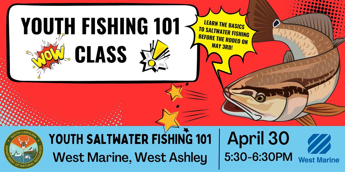 Kid's Saltwater Fishing 101 Class | Event in Charleston | AllEvents