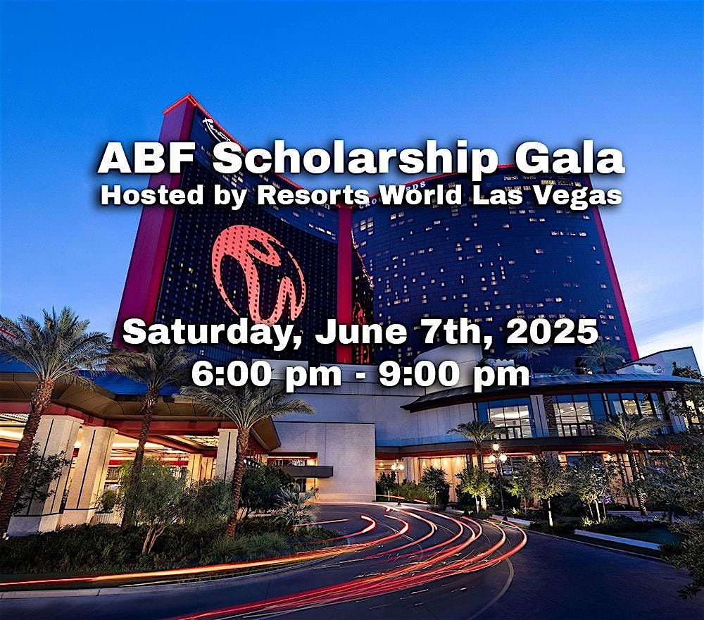 ABF Scholarship Gala, 7 June | Event in Las Vegas | AllEvents