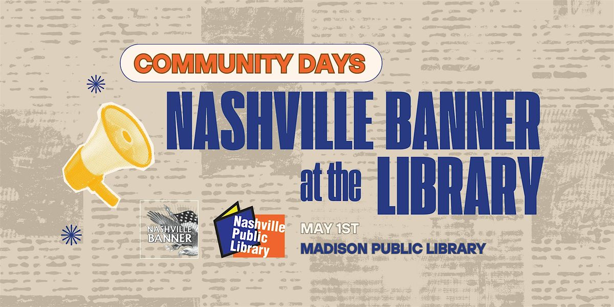 Nashville Banner Coworking Days - Hadley Park Library, 17 October | Event in Nashville | AllEvents
