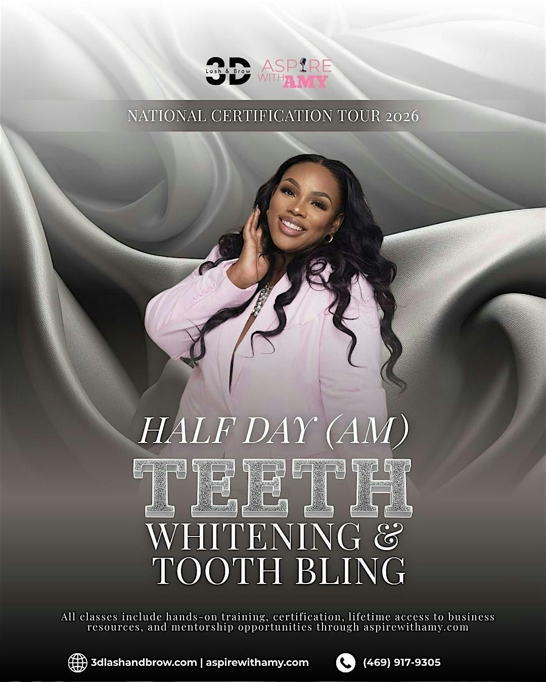 Teeth Whitening & Tooth Bling Certification - Dallas, TX (Jan 12), 12 January | Event in Dallas | AllEvents