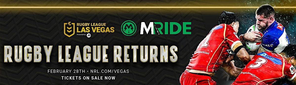 RUGBY LEAGUE LAS VEGAS Bus from The Palms Resort 2/28/2026, 28 February | Event in Las Vegas | AllEvents