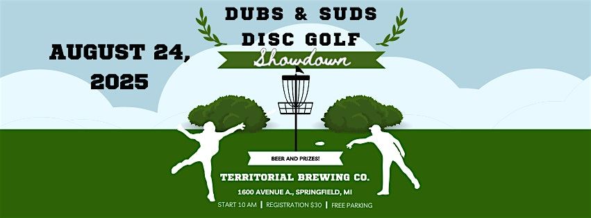 Dubs & Suds: TBC Disc Golf Duos Showdown, 24 August | Event in Springfield | AllEvents