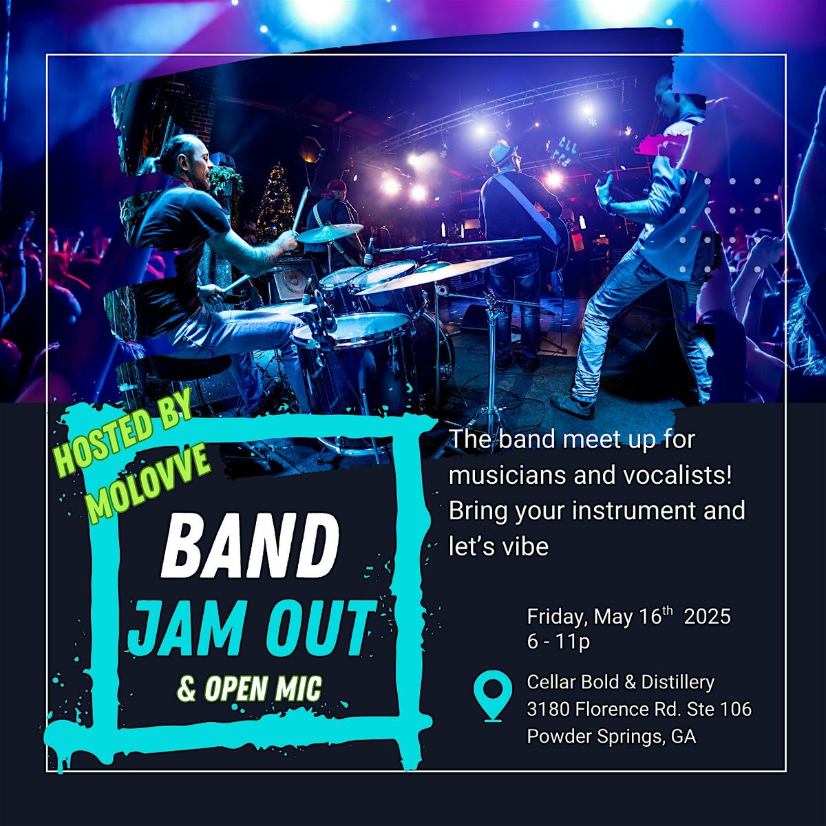 Band Jam Out & Open Mic | Event in Powder Springs | AllEvents