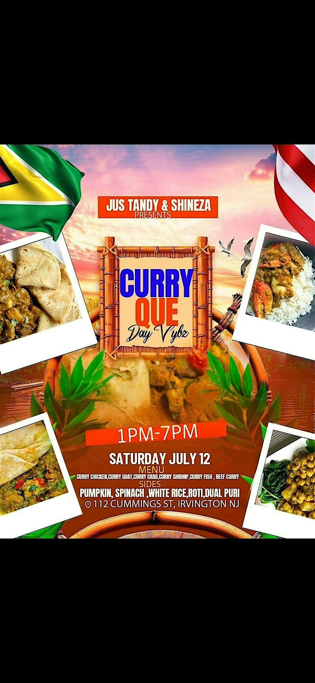 CURRY CUE Day Vybz, 12 July | Event in Irvington | AllEvents