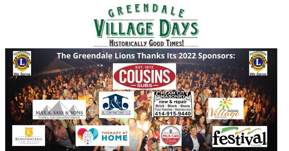 Greendale Village Days 2022 Lions Stage/GEA Entertainment, Greendale