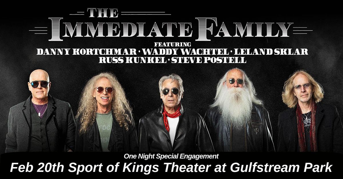 The Immediate Family Gulfstream Park Racing And Casino Hallandale Beach February 20 2022 Allevents In Gulfstream Park Calendar 2022