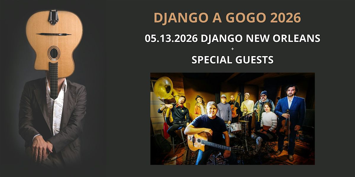 DJANGO A GOGO 2026: DJANGO NEW ORLEANS, 13 May | Event in Maplewood | AllEvents