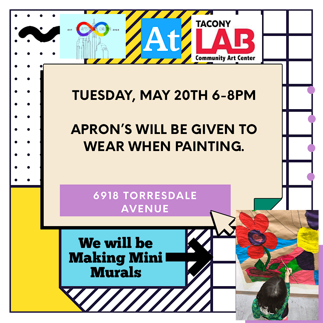 Mini Mural Painting, 20 May | Event in Philadelphia | AllEvents