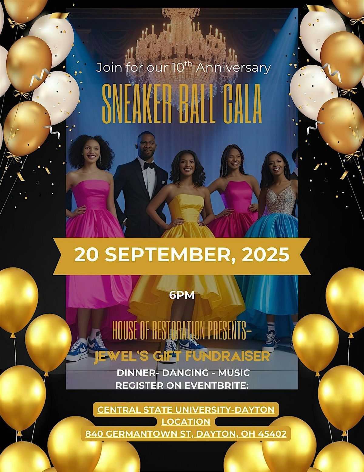 SNEAKER BALL GALA, 20 September | Event in Dayton | AllEvents