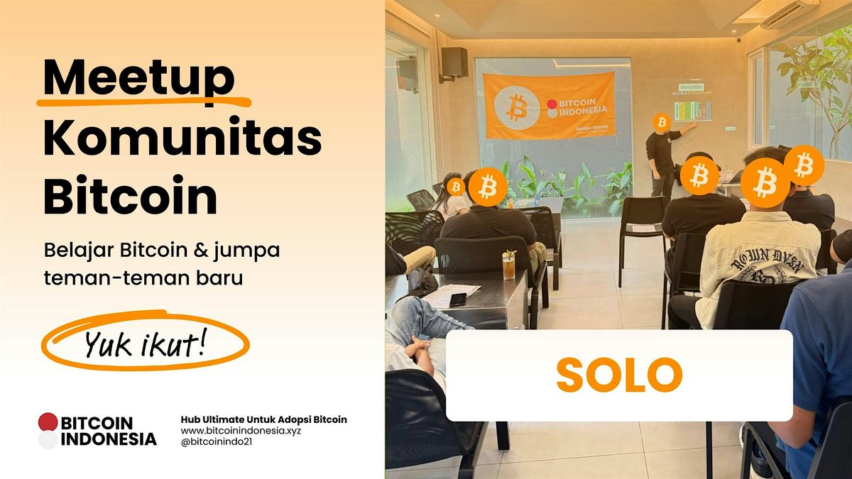 Bitcoin Indonesia Community Meetup Solo 21 September 2025, 21 September | Event in Kec. Karanganyar | AllEvents