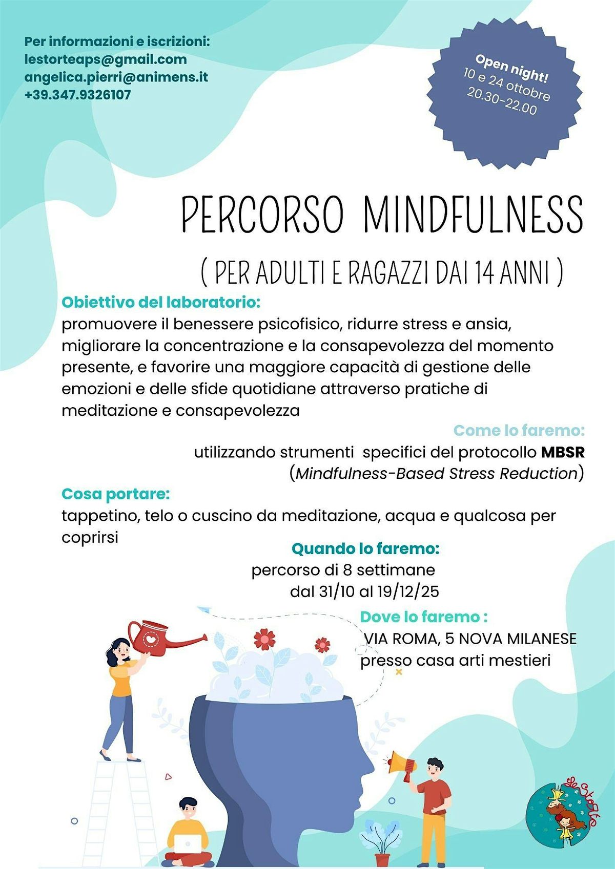 Mindfulness: Open night gratuite, 10 October | Event in Nova Milanese | AllEvents