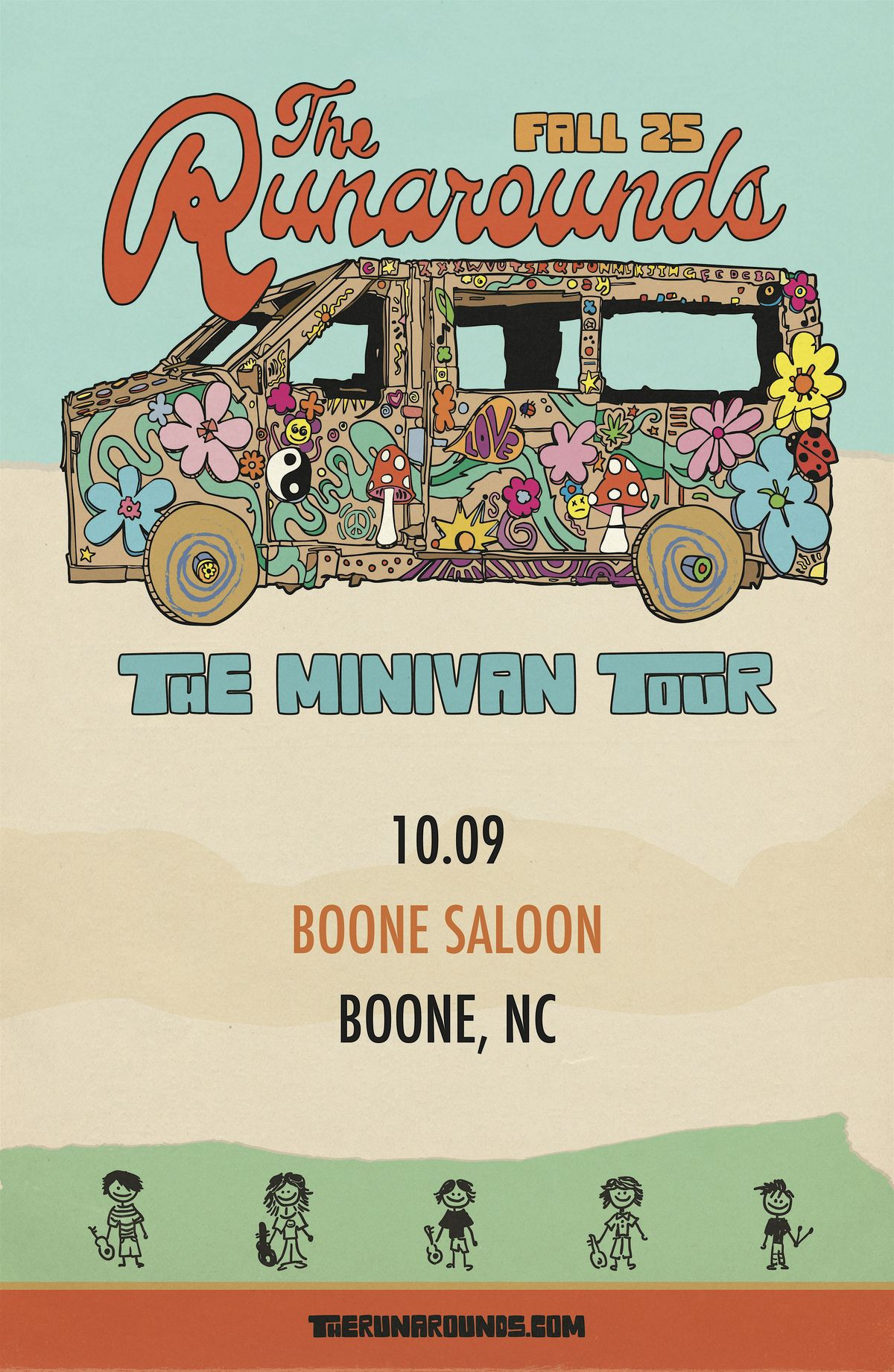 The Runarounds w/ William Wild @ Boone Saloon (21+), 9 October | Event in Boone | AllEvents