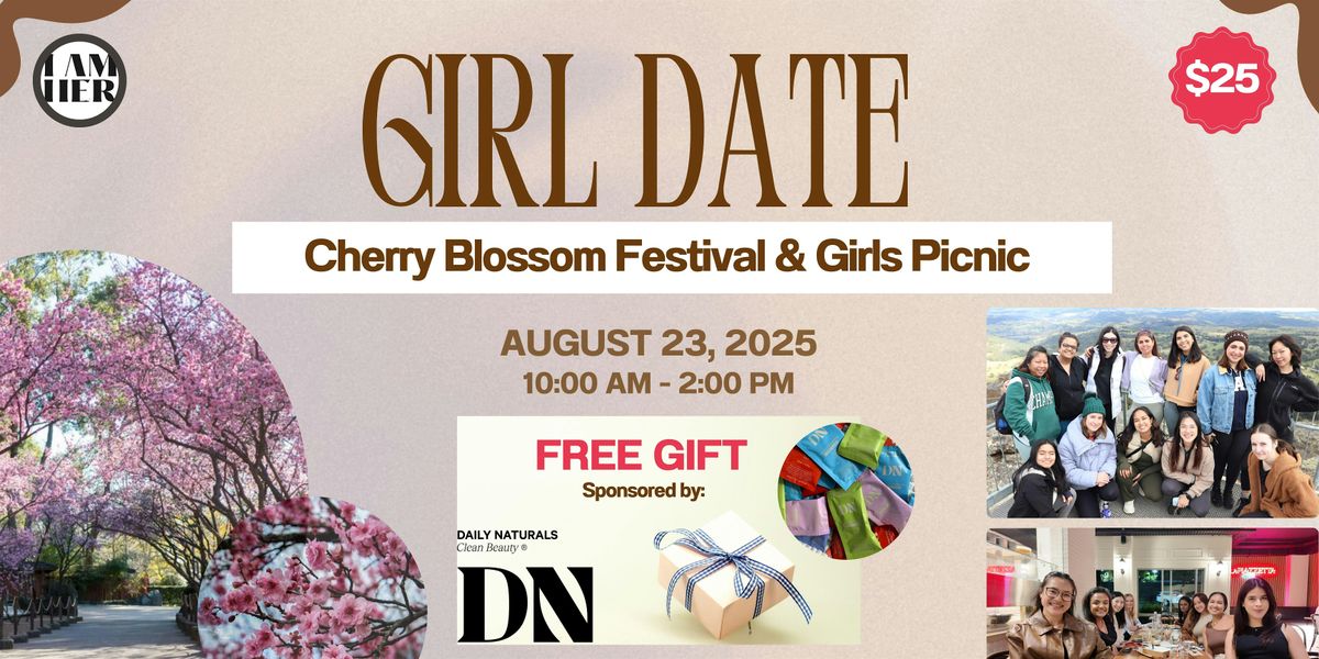 Girl Date: Cherry Blossom Festival & Girls Picnic, 23 August | Event in Auburn | AllEvents