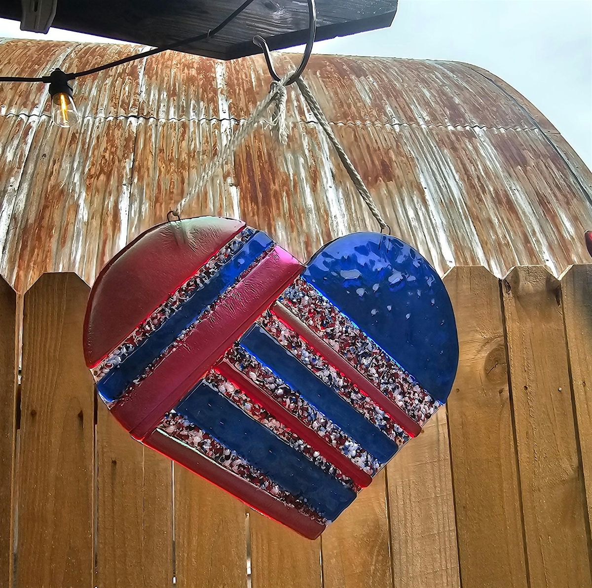 Patriotic Heart Fused Glass Class, 17 June | Event in Suffolk | AllEvents