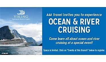 AAA Invites You to Experience Ocean & River Cruising with Viking, 20 October | Event in Flat Rock | AllEvents