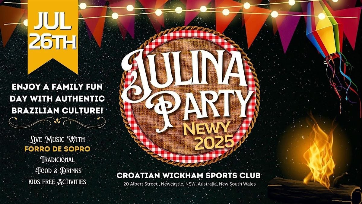 Julina Party Newy 2025, 26 July | Event in Wickham | AllEvents