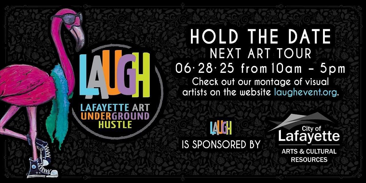 LAUGH Art Crawl, 28 June | Event in Lafayette | AllEvents
