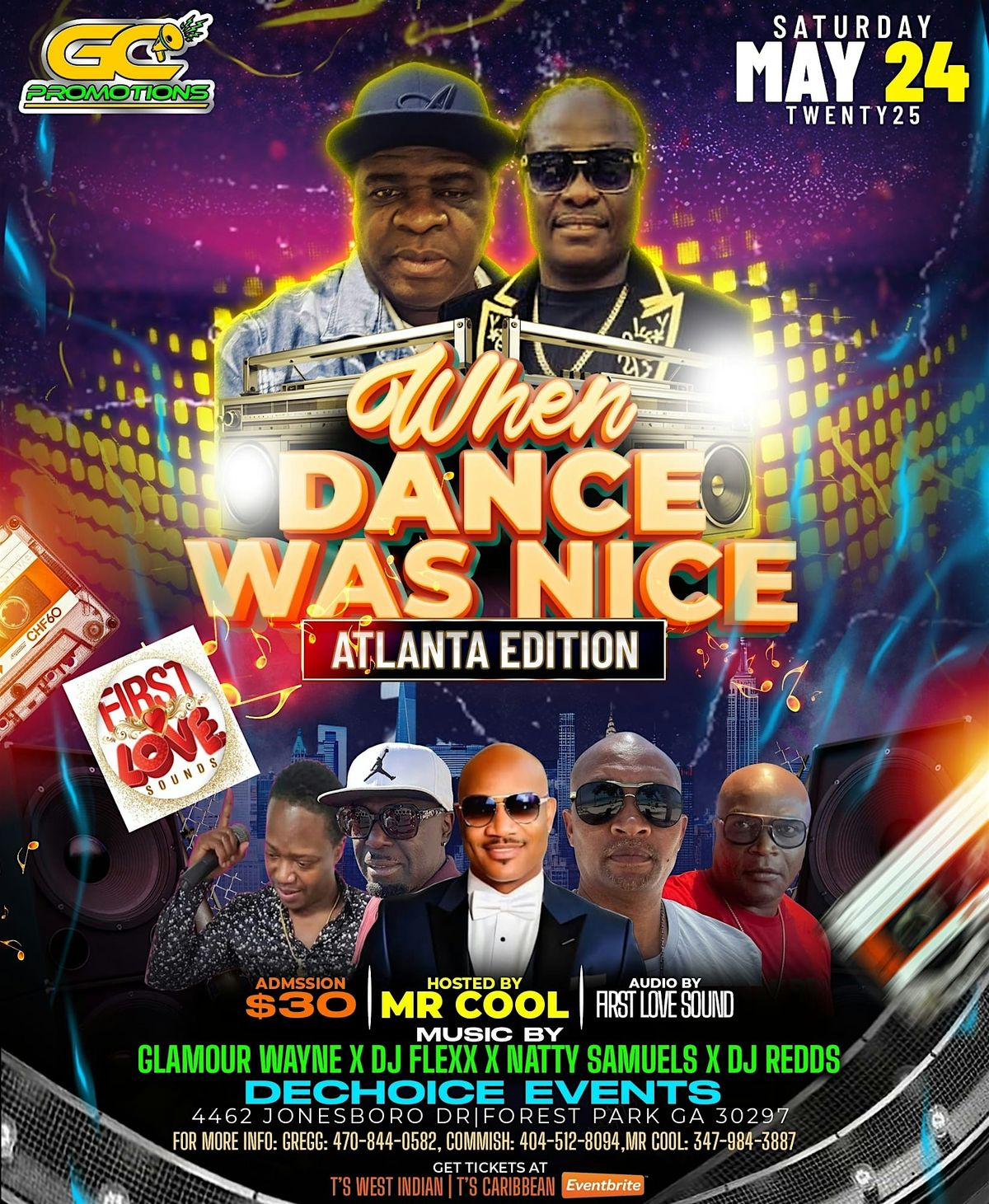 WHEN DANCE WAS NICE ATLANTA, 24 May | Event in Forest Park | AllEvents