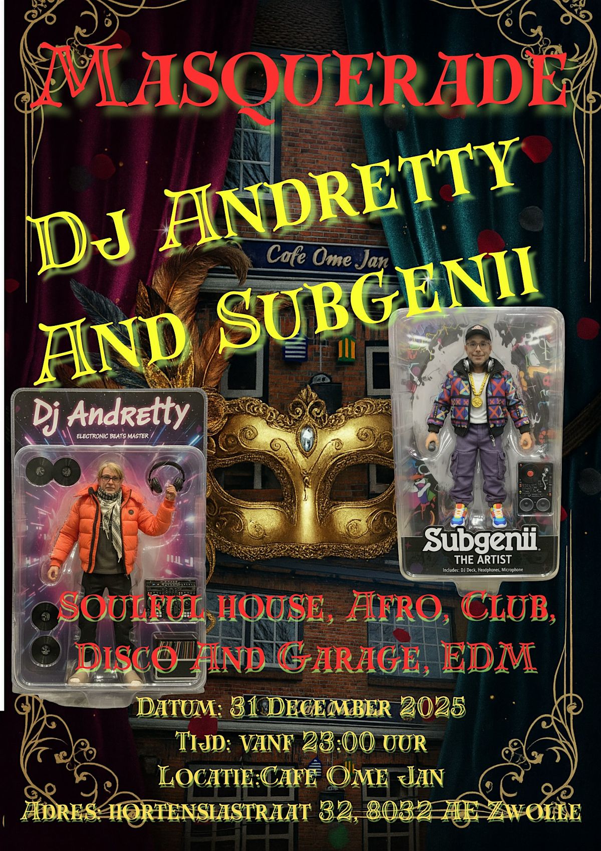 Masquerade, 31 December | Event in Zwolle | AllEvents