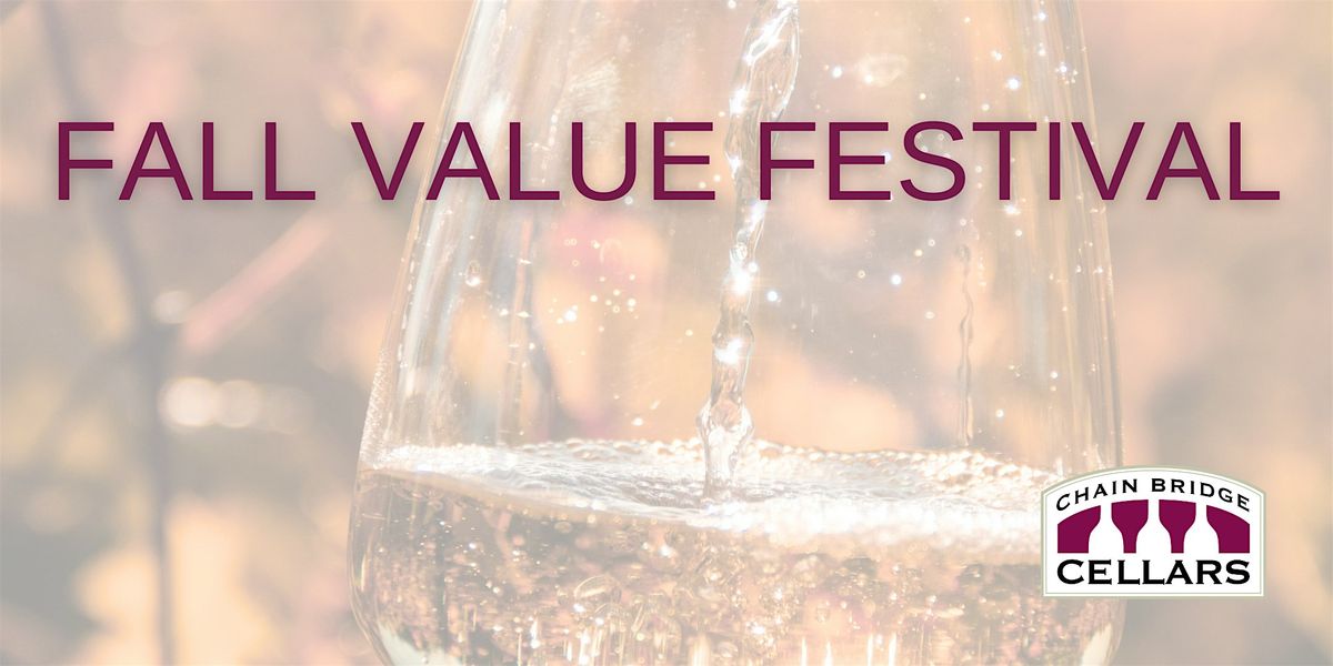 Fall Value Festival with 15 Wines, 11 October | Event in McLean | AllEvents