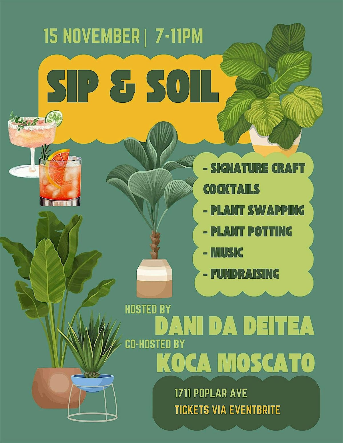 Sip & Soil, 15 November | Event in Memphis | AllEvents