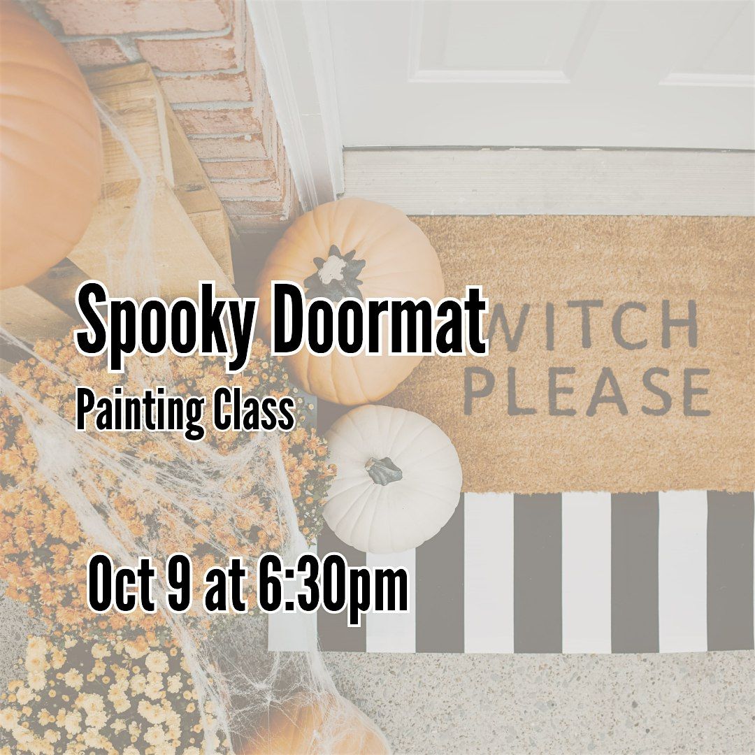 Spooky Doormat Painting Class, 9 October | Event in Austin | AllEvents