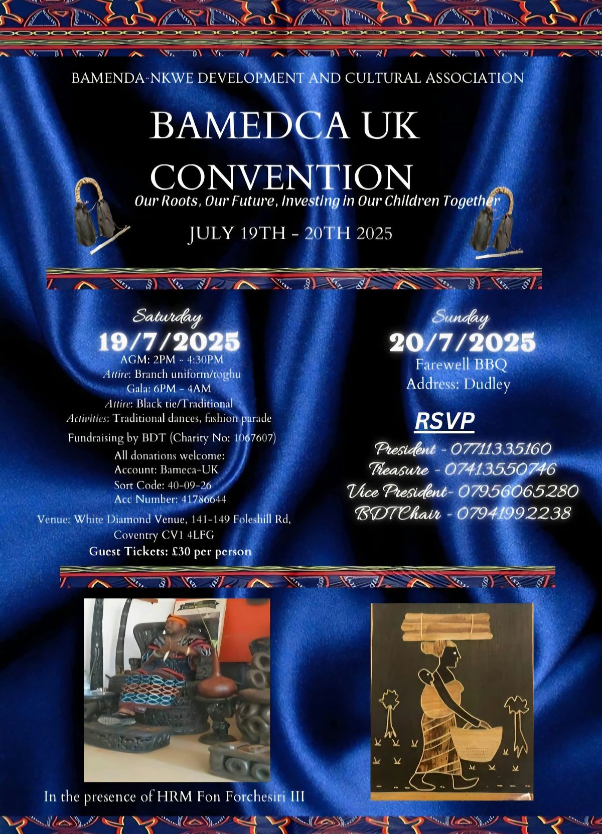 BAMEDCA UK CONVENTION, 19 July | Event in Coventry | AllEvents