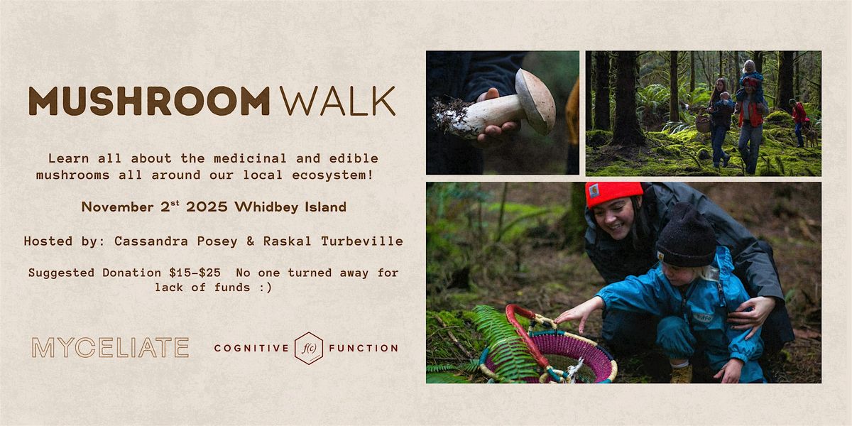 Mushroom Walk Whidbey Island, 2 November | Event in Langley | AllEvents