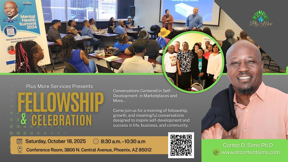 Plus More Services  Fellowship & Celebration, 18 October | Event in Phoenix | AllEvents