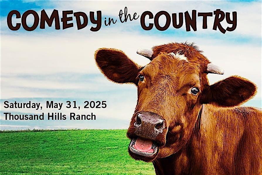 Comedy in the Country, 31 May | Event in San Luis Obispo | AllEvents