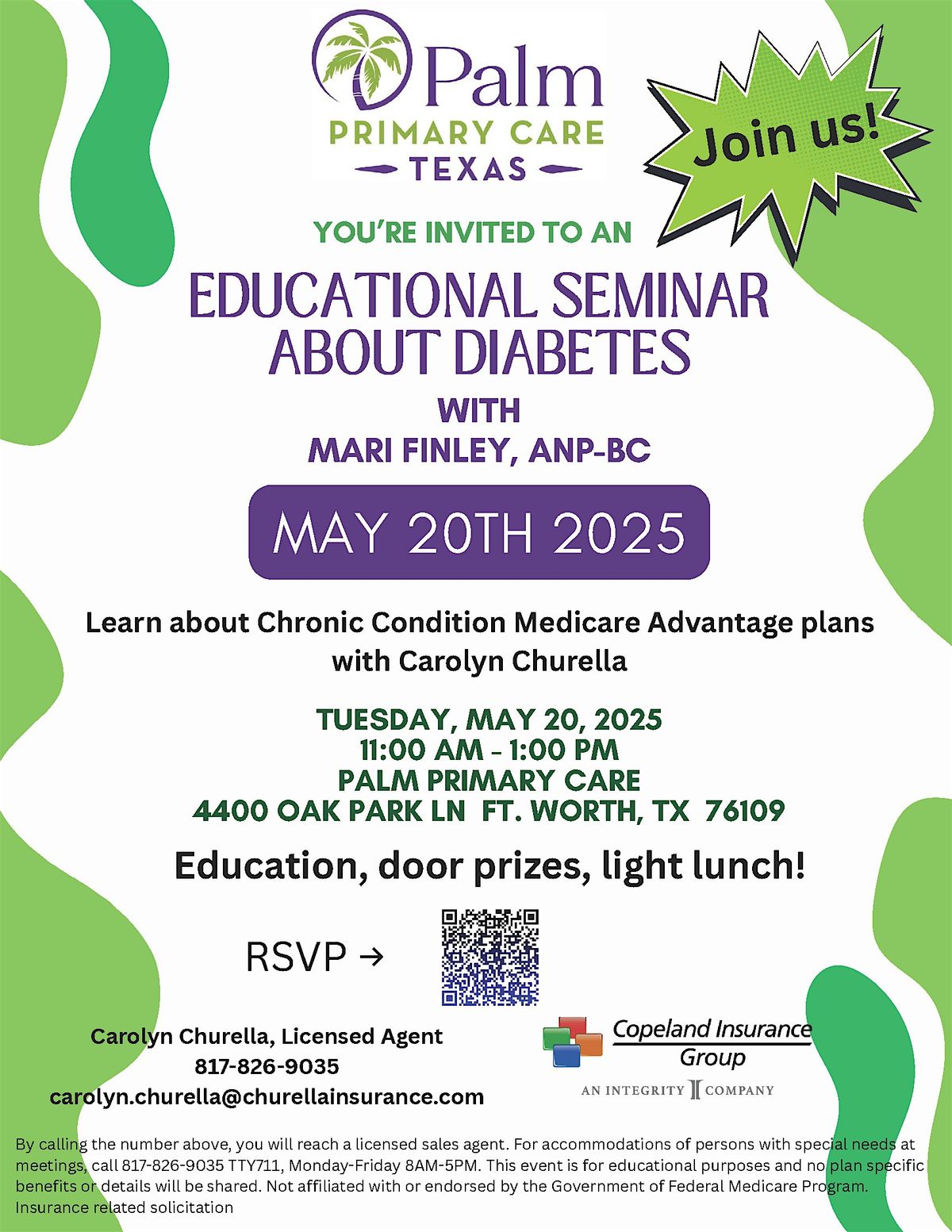 Educational Seminar about Diabetes, 20 May | Event in Fort Worth | AllEvents