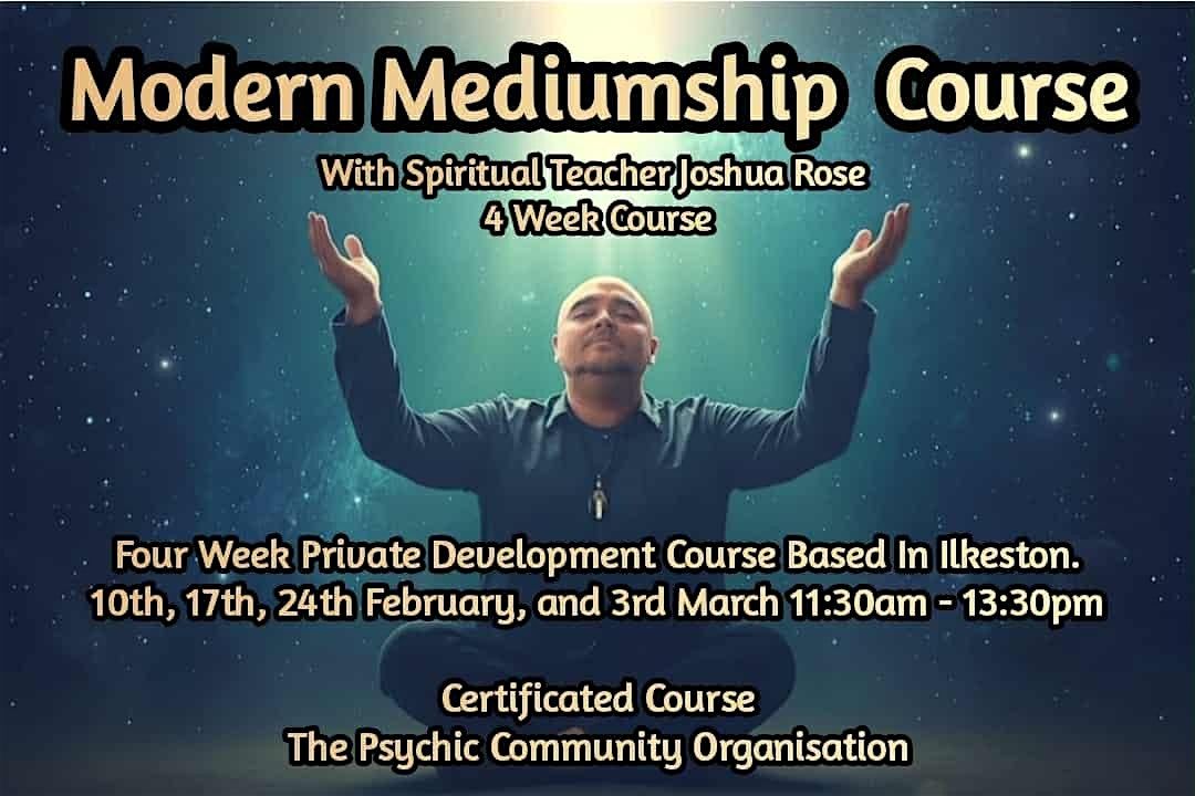 Modern Mediumship - 4 Week Course, 10 February | Event in Ilkeston | AllEvents