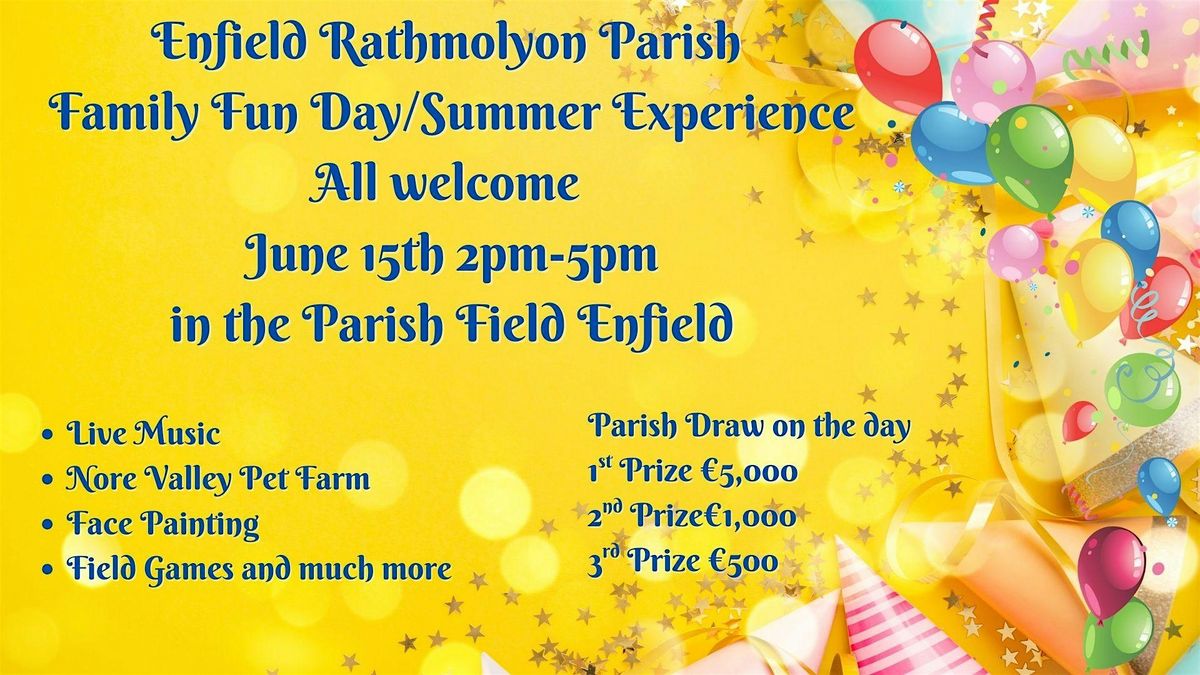 Enfield Rathmolyon Parish Summer Experience, 15 June | Event in Enfield Co Meath | AllEvents