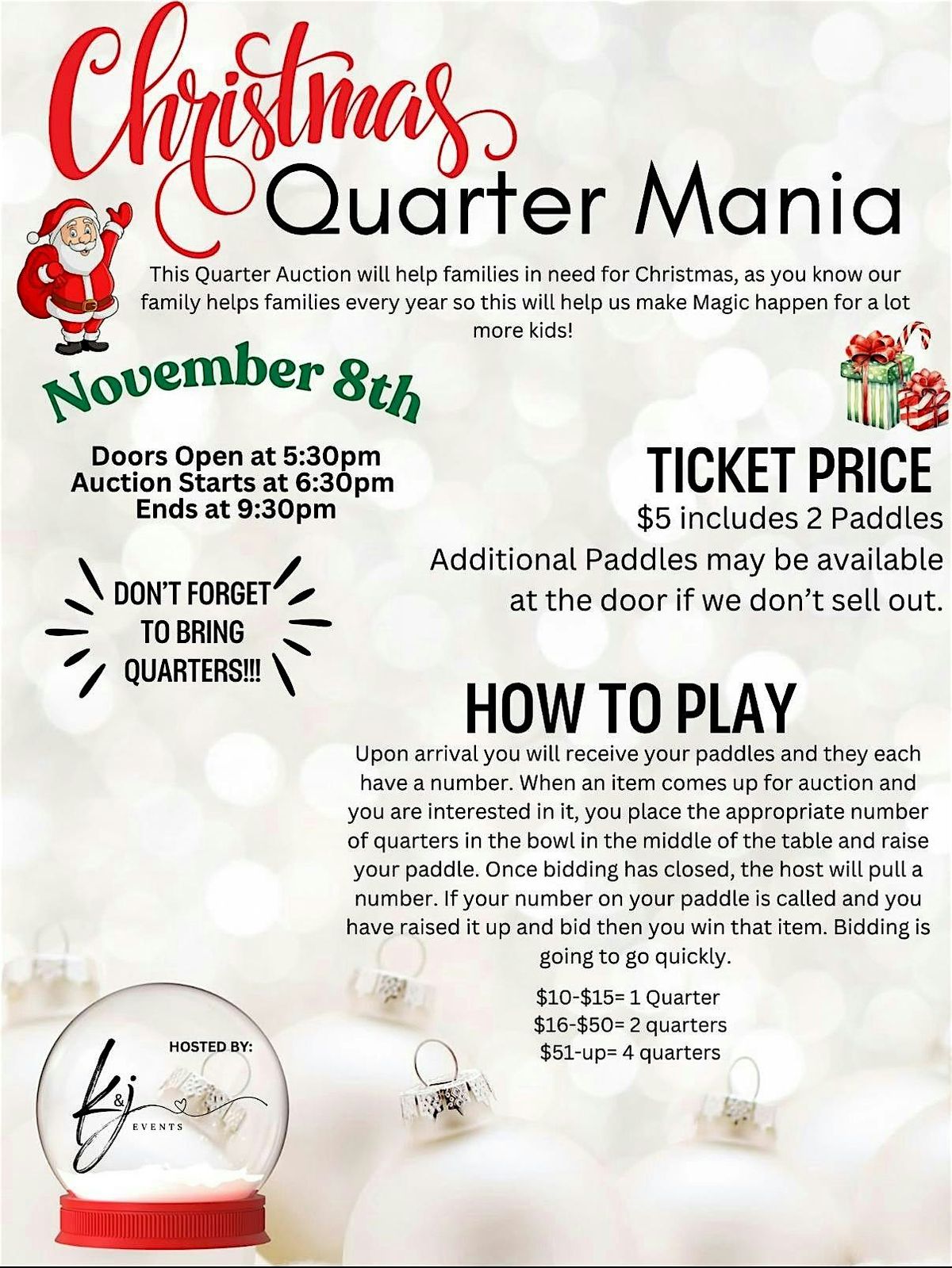 Quarter Mania- Second Annual, 8 November | Event in Abingdon | AllEvents