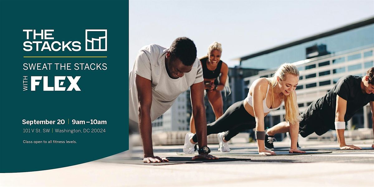 Sweat the Stacks with FLEX, 20 September | Event in Washington | AllEvents